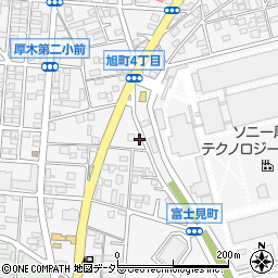 神奈川県厚木市旭町4丁目6-7周辺の地図