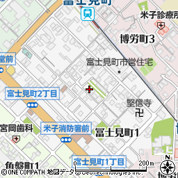 鳥取県米子市冨士見町74周辺の地図