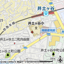 横浜市立井土ヶ谷小学校周辺の地図