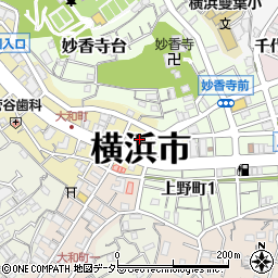 大和生花店周辺の地図