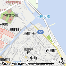 島根県安来市安来町1079周辺の地図