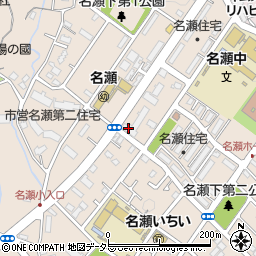 ファミリーマート戸塚名瀬町店周辺の地図