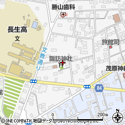 千葉県茂原市高師366-13周辺の地図