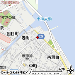 島根県安来市安来町1076周辺の地図