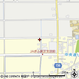 岐阜県本巣市軽海393-1周辺の地図