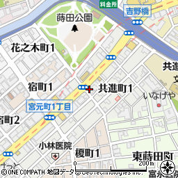 神奈川県横浜市南区宮元町1丁目20周辺の地図