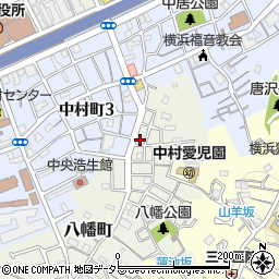 ローソン横浜八幡町店周辺の地図
