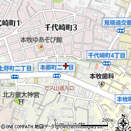 リパーク横浜本郷町２丁目第３駐車場周辺の地図