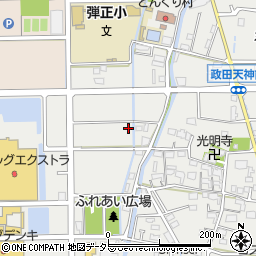 岐阜県本巣市政田2058-1周辺の地図