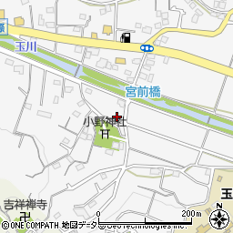 神奈川県厚木市小野2051周辺の地図