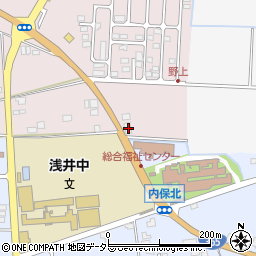 滋賀県長浜市八島町1582周辺の地図