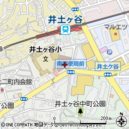 日本郵便横浜南郵便局周辺の地図