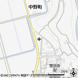 滋賀県長浜市中野町871周辺の地図