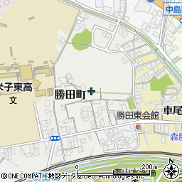 鳥取県米子市勝田町120周辺の地図