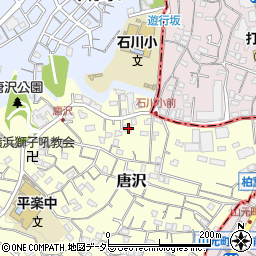神奈川県横浜市南区唐沢24周辺の地図
