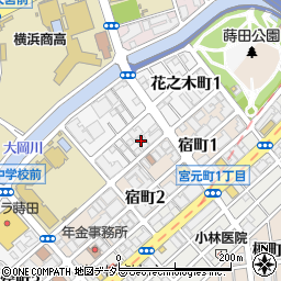 株式会社ヨシダ　横浜営業所周辺の地図