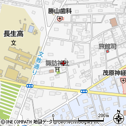 千葉県茂原市高師366周辺の地図