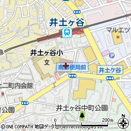 横浜南郵便局周辺の地図