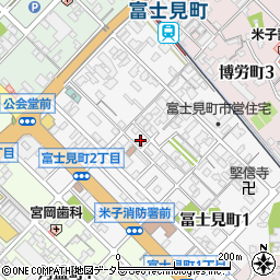 鳥取県米子市冨士見町112周辺の地図