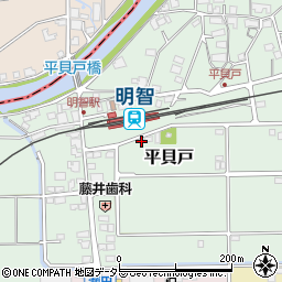 岐阜県可児市平貝戸329周辺の地図