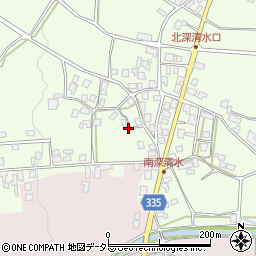 滋賀県高島市今津町深清水749周辺の地図