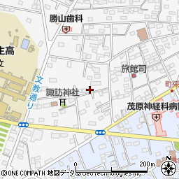 千葉県茂原市高師366-1周辺の地図