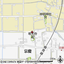 岐阜県本巣市宗慶22周辺の地図