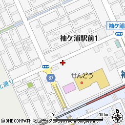 ドミノ・ピザ袖ケ浦店周辺の地図