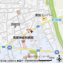 千葉県茂原市町保36周辺の地図