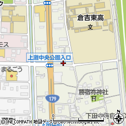 鳥取県倉吉市下田中町837周辺の地図