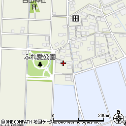岐阜県安八郡神戸町田6周辺の地図