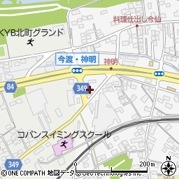 岐阜県可児市今渡9周辺の地図