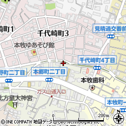 リパーク横浜本郷町２丁目駐車場周辺の地図