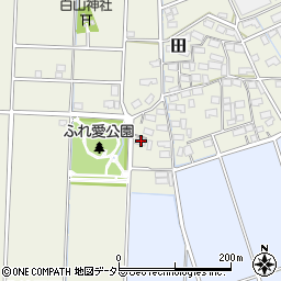 岐阜県安八郡神戸町田242-1周辺の地図