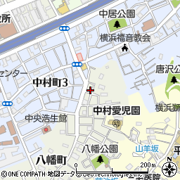 諏訪荘周辺の地図