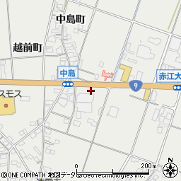 〒692-0001 島根県安来市赤江町の地図