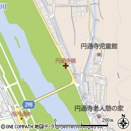 円通寺橋周辺の地図