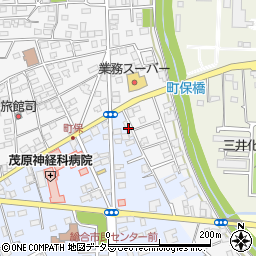 千葉県茂原市町保46周辺の地図