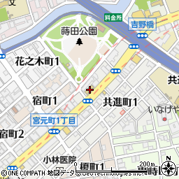 神奈川県横浜市南区宮元町1丁目15周辺の地図