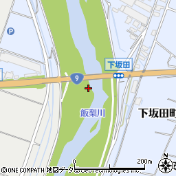 赤江大橋周辺の地図