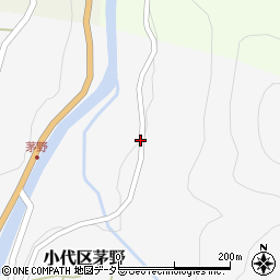 兵庫県美方郡香美町小代区茅野279周辺の地図