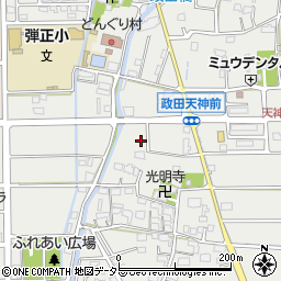 岐阜県本巣市政田1296周辺の地図