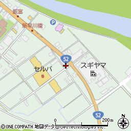 ドコモショップ身延店周辺の地図