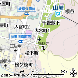 岐阜県岐阜市小椎谷251周辺の地図