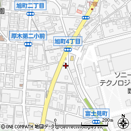 神奈川県厚木市旭町4丁目6-4周辺の地図