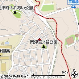 神奈川県横浜市泉区岡津町2529周辺の地図