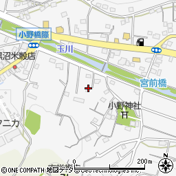 神奈川県厚木市小野412周辺の地図