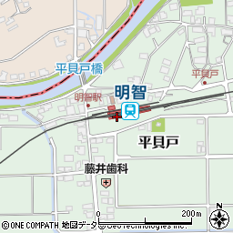 岐阜県可児市平貝戸551周辺の地図