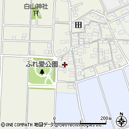 岐阜県安八郡神戸町田5周辺の地図