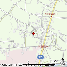 滋賀県高島市今津町深清水746周辺の地図